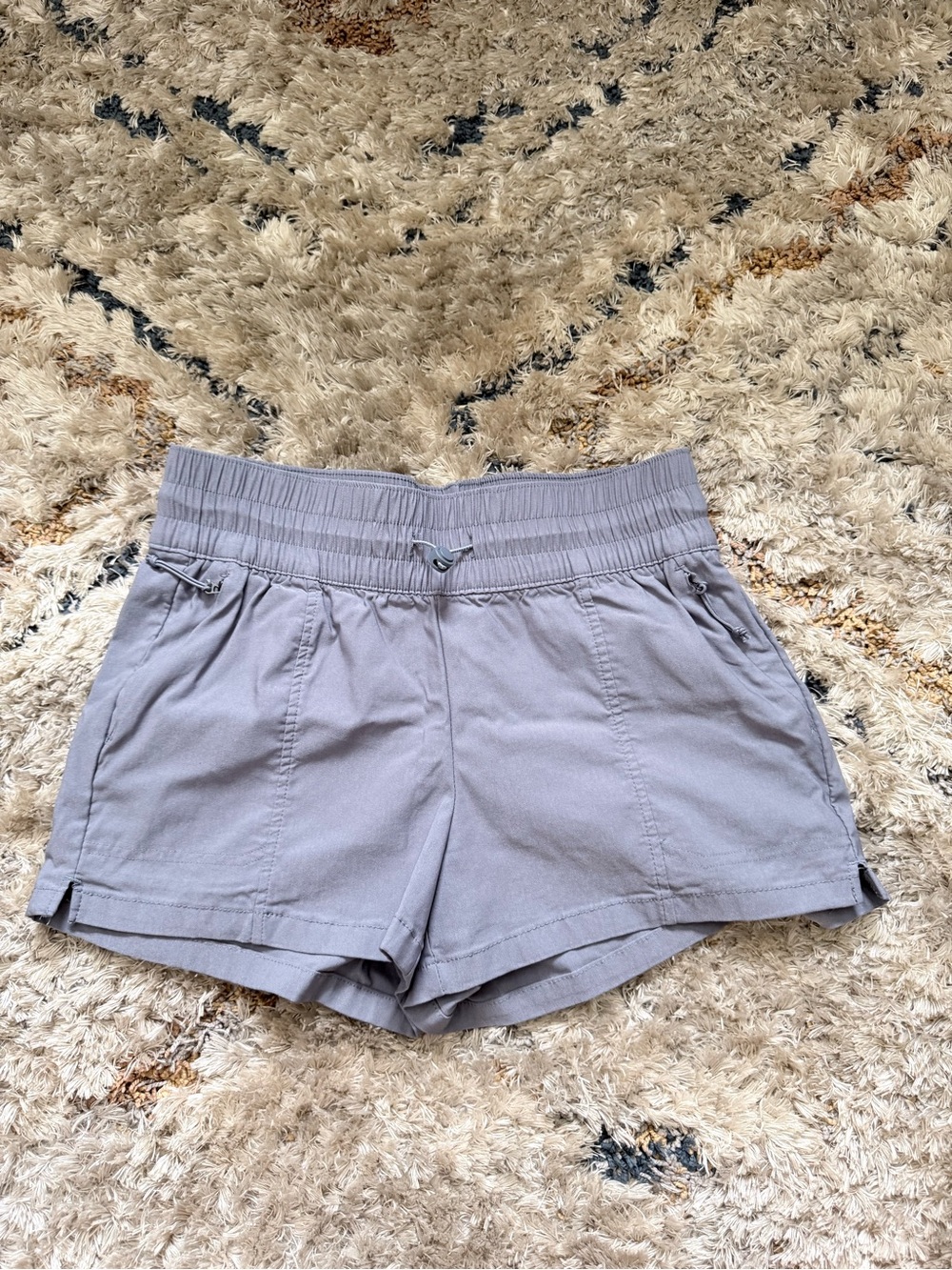 Avalanche Light Grayish Purple Athletic Drawstring Shorts
